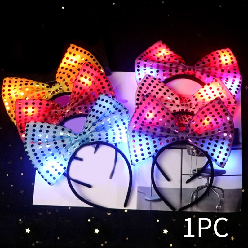 Băng Đô Cài Tóc Nhiều Hình Dạng Phát Sáng Cho Người Lớn Dịp halloween