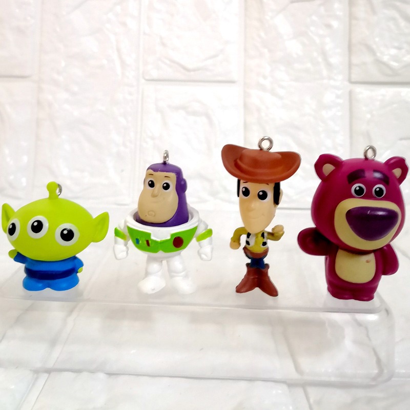 Móc Khóa Hình buzz lightyear woody lotso Trong toy story