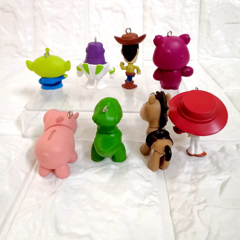 Móc Khóa Hình buzz lightyear woody lotso Trong toy story