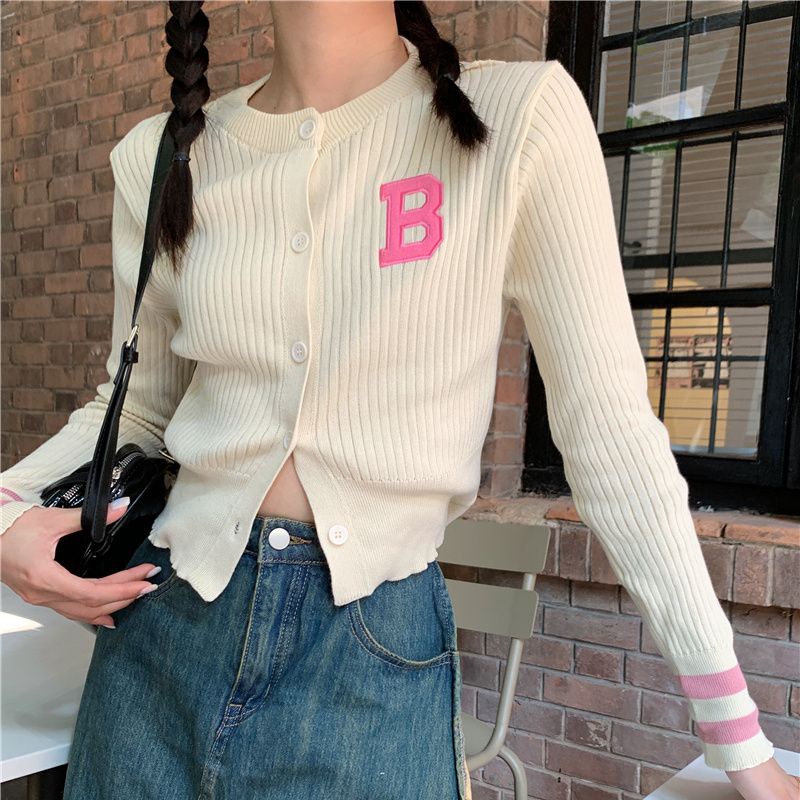 DannieWan Áo Len áo khoác cardigan áo cardigan Thời trang hàn quốc A29J2HG 35Z230901