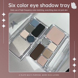 【JOLIANN01】Bảng mắt 6 ô Color school playing magic cube eyeshadow