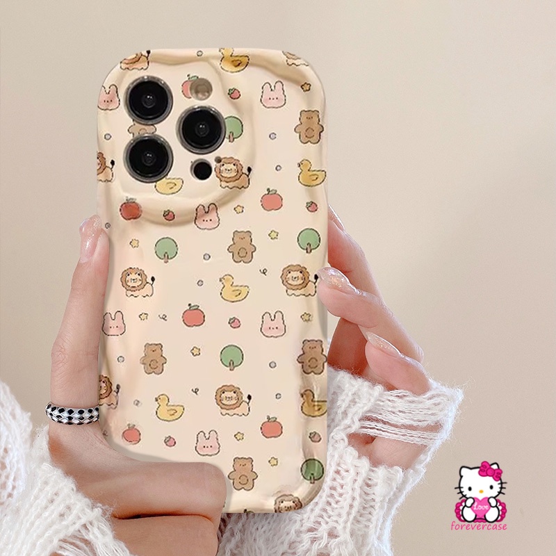 Hoạt Hình Ốp Điện Thoại Viền Cong Hình hello kitty 3d Cho iphone 11 14 12 13 pro max 7plus 8 6s 7 6 plus xr x xs max se 2020