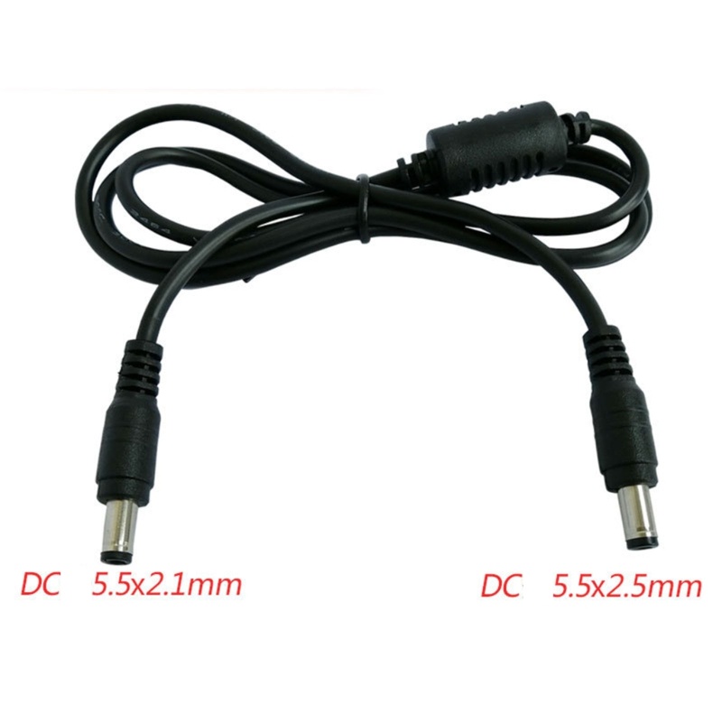 Psy Dây Cáp Nối Nguồn Đầu Đực 5 5 X 2 1mm 5 5 X 2 5mm dc Dành Cho Đèn led Dây cctv