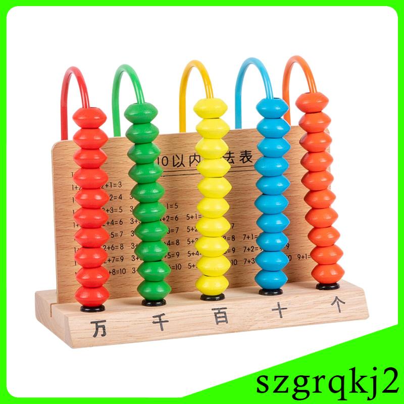 Bàn Tính Gỗ Đồ Chơi Cho Trẻ Em