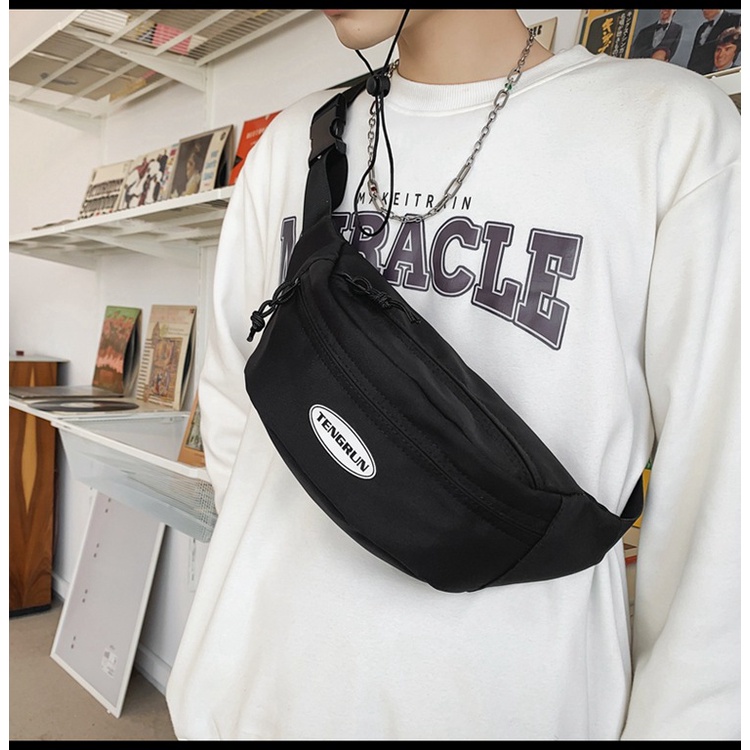 🤩Túi Nam Chéo🤩Túi Thể Thao Đeo Trước Ngực Siêu Nhẹ Chống Thấm Nước zdx101