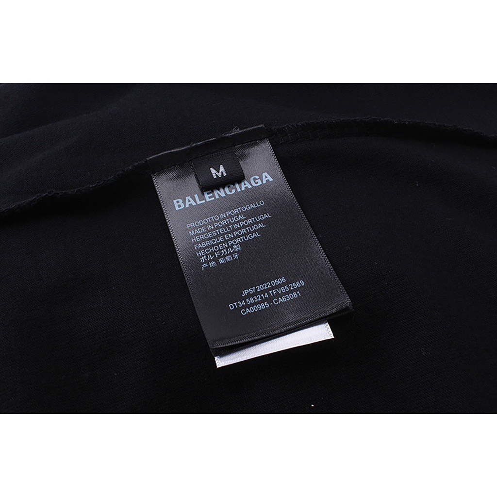 Áo sweater In Chữ Balenciaga 280g Thời Trang Cho Cặp Đôi