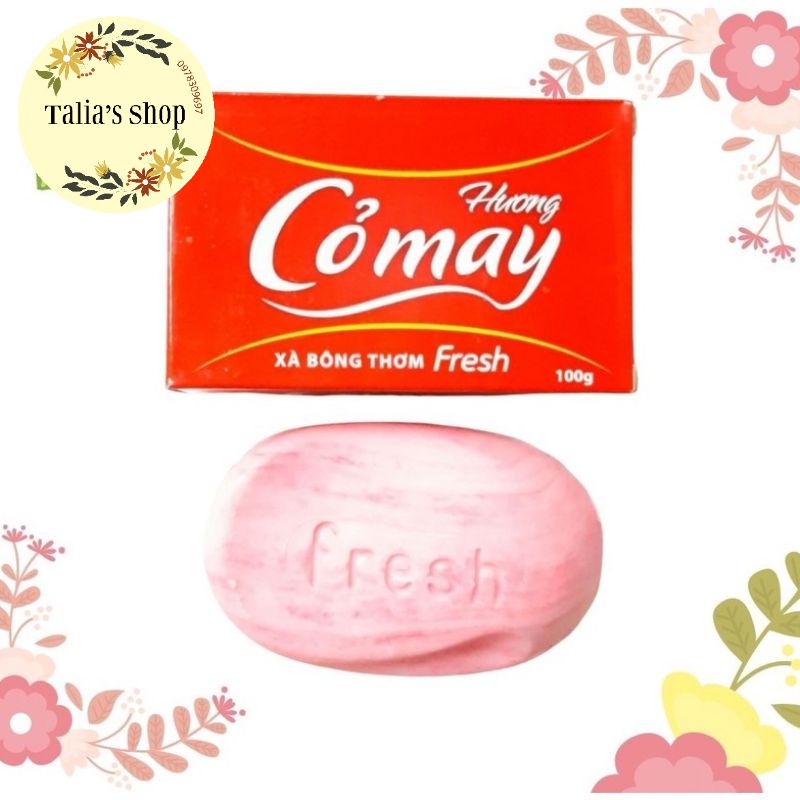 CHÍNH HÃNG - Xà bông thơm Fresh hương cỏ may/ hương hoa lài