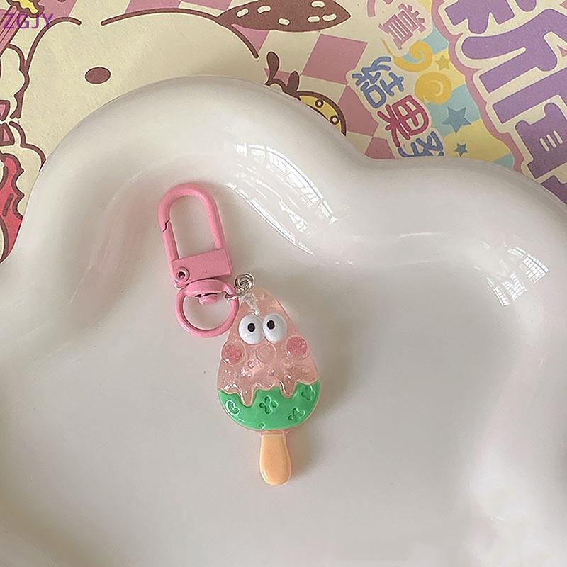 Terok Móc Chìa Khóa Hình Bọt Biển Hoạt Hình spongebob Dễ Thương Cho Học Sinh Mới