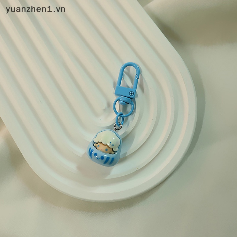 Zheng Móc Khóa Hoạt Hình diy Bằng Nhựa resin Dễ Thương Trang Trí Túi Xách / Điện Thoại Học Sinh vn