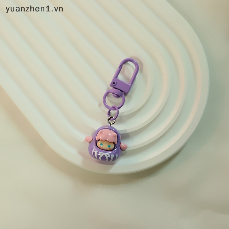 Zheng Móc Khóa Hoạt Hình diy Bằng Nhựa resin Dễ Thương Trang Trí Túi Xách / Điện Thoại Học Sinh vn
