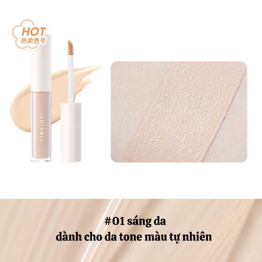 Kem che khuyết điểm Judy Doll gồm 5 màu tùy chọn chuyên dụng - Hàng chính hãng