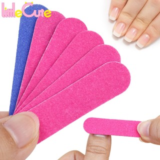 Dũa đánh bóng móng tay / miếng bọt biển hai mặt mini dùng một lần chuyên nghiệp