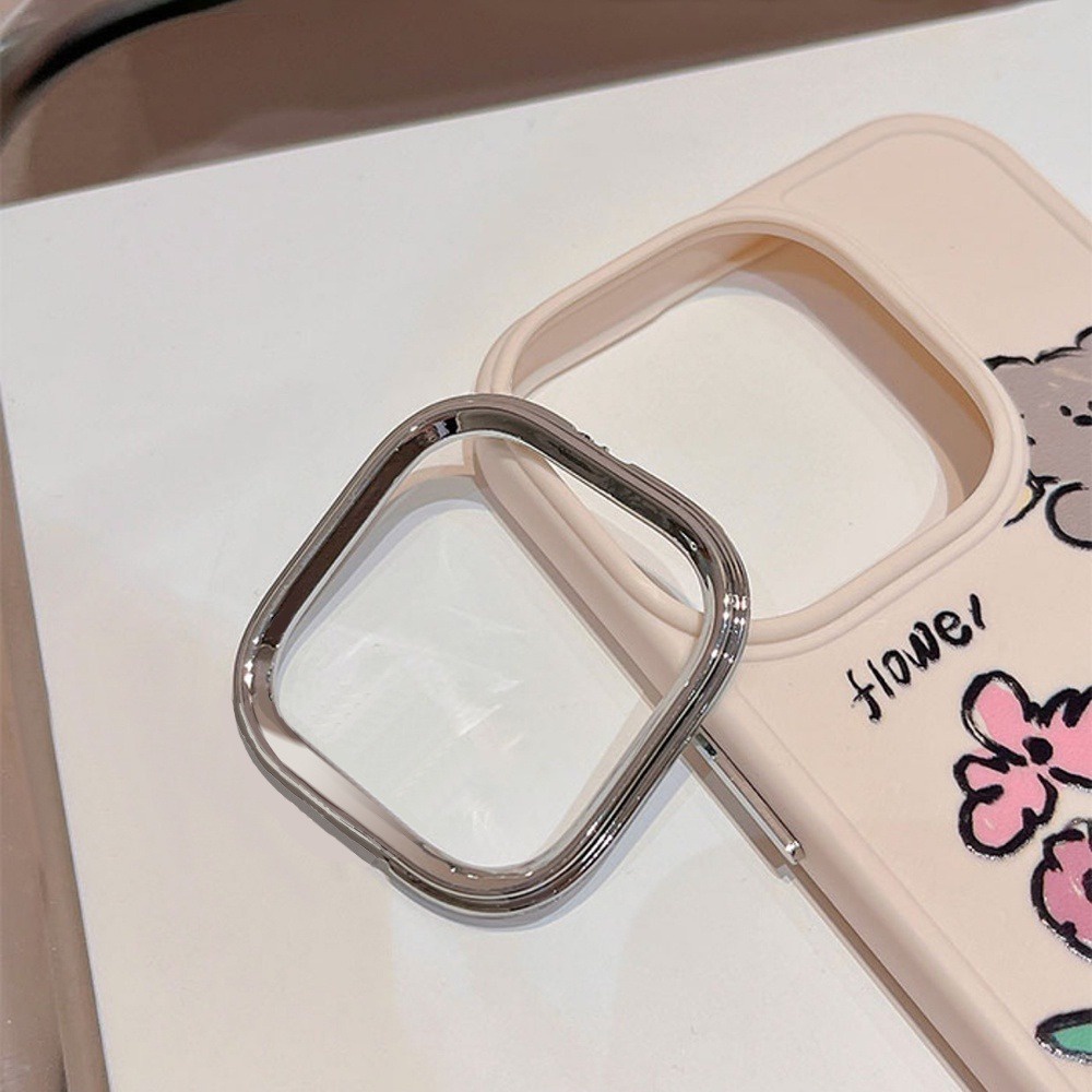 Ốp Điện Thoại Tpu Mềm Họa Tiết Gấu Hoạt Hình Cho IPhone 14 Pro Max 11 12 13 Pro Max