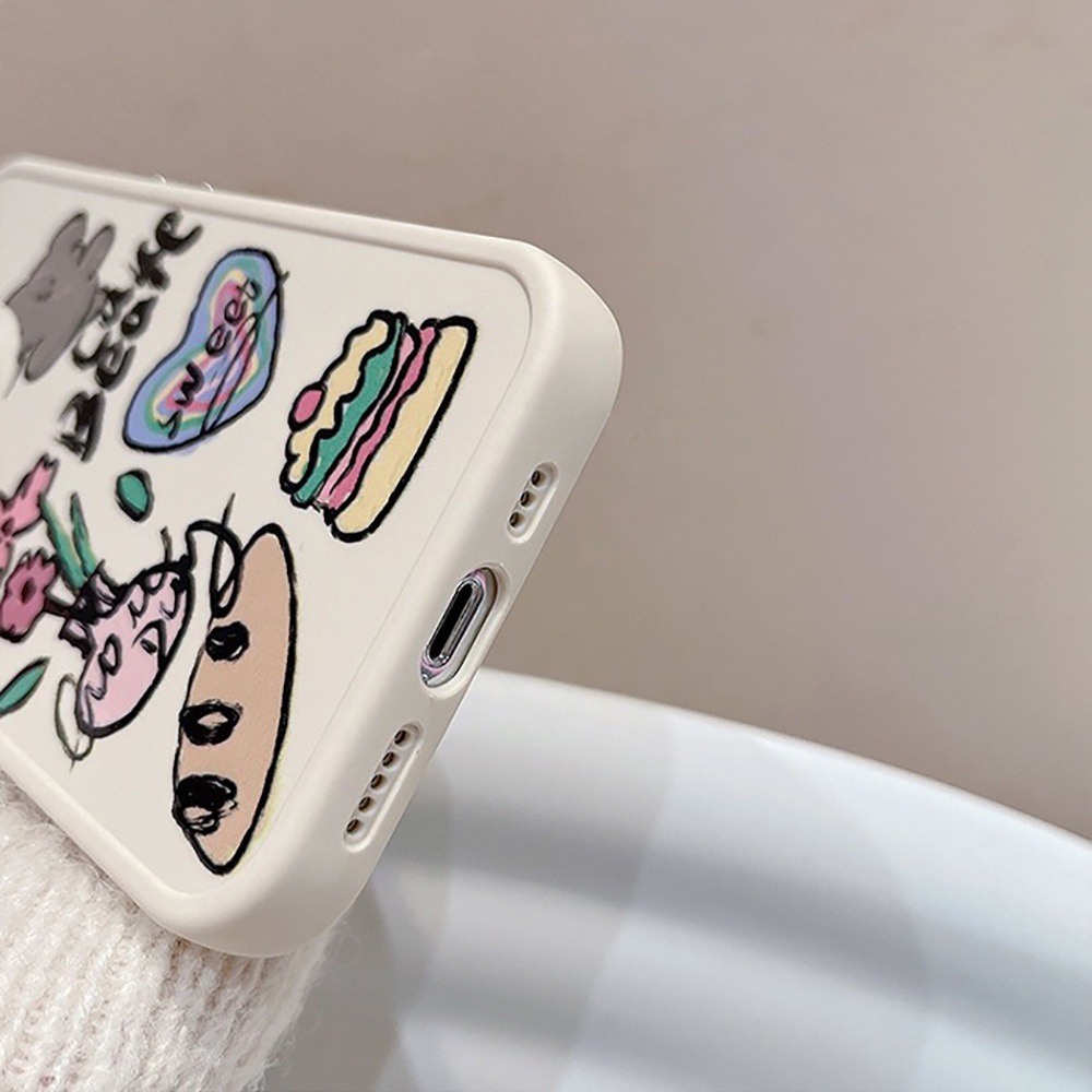 Ốp Điện Thoại Tpu Mềm Họa Tiết Gấu Hoạt Hình Cho IPhone 14 Pro Max 11 12 13 Pro Max