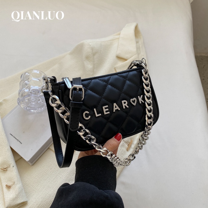 QIANLUO túi xách mini nữ túi xách nữ đeo chéo 2023 NEW L97S2DG 34Z230825