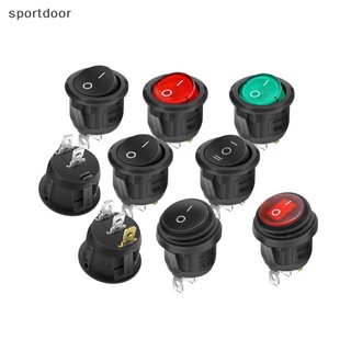 Công Tắc Nguồn Hình Tròn 6a 250v 20mm 2 / 3 feet 2 / 3 Chất Lượng Cao Chống Thấm Nước Cho Tàu Thuyền