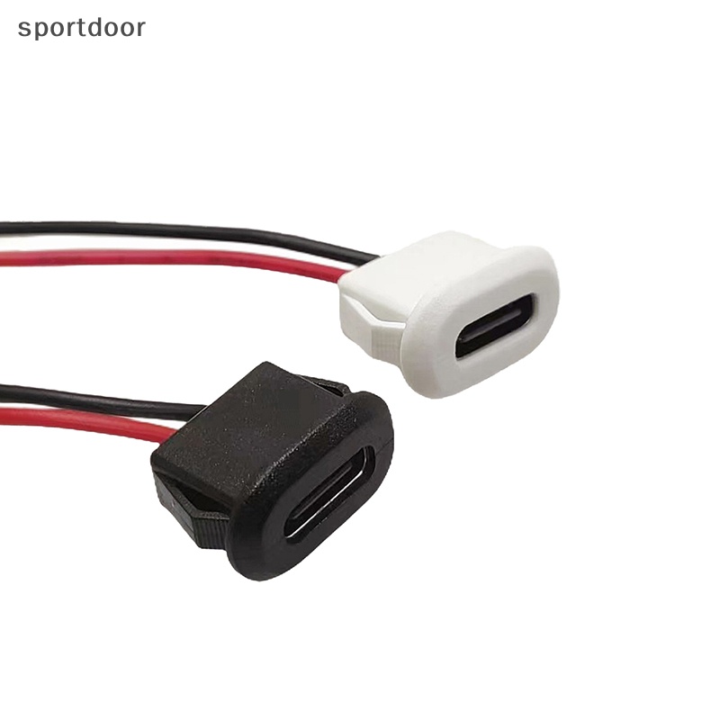 Ổ Cắm Điện Đầu Cái type-c 2p Bằng Nhựa Chống Nước Chất Lượng Cao Cho Nữ