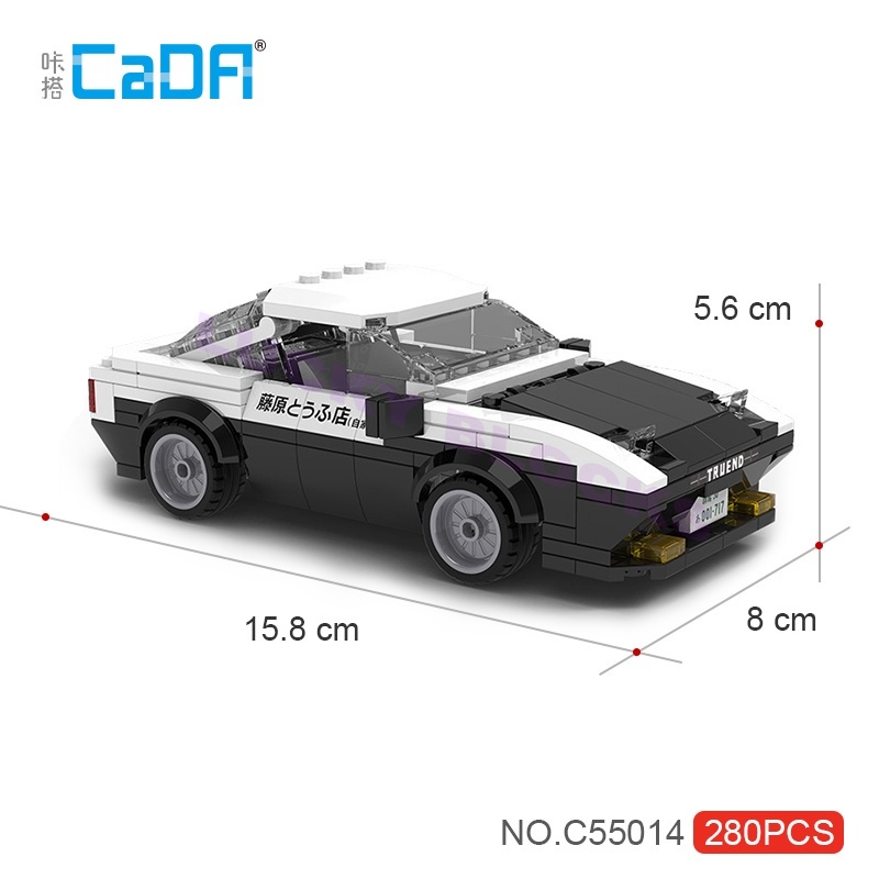 Lego Bộ Đồ Chơi Lắp Ráp Xe Đua ae86 mazda fc3s fd3s Cho Trẻ Em