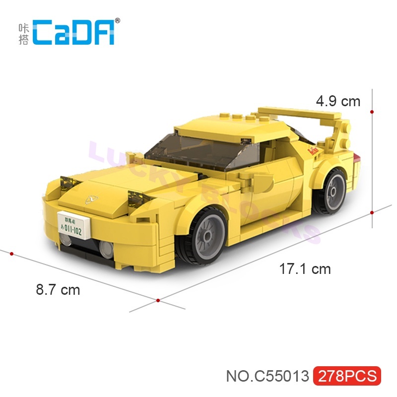 Lego Bộ Đồ Chơi Lắp Ráp Xe Đua ae86 mazda fc3s fd3s Cho Trẻ Em