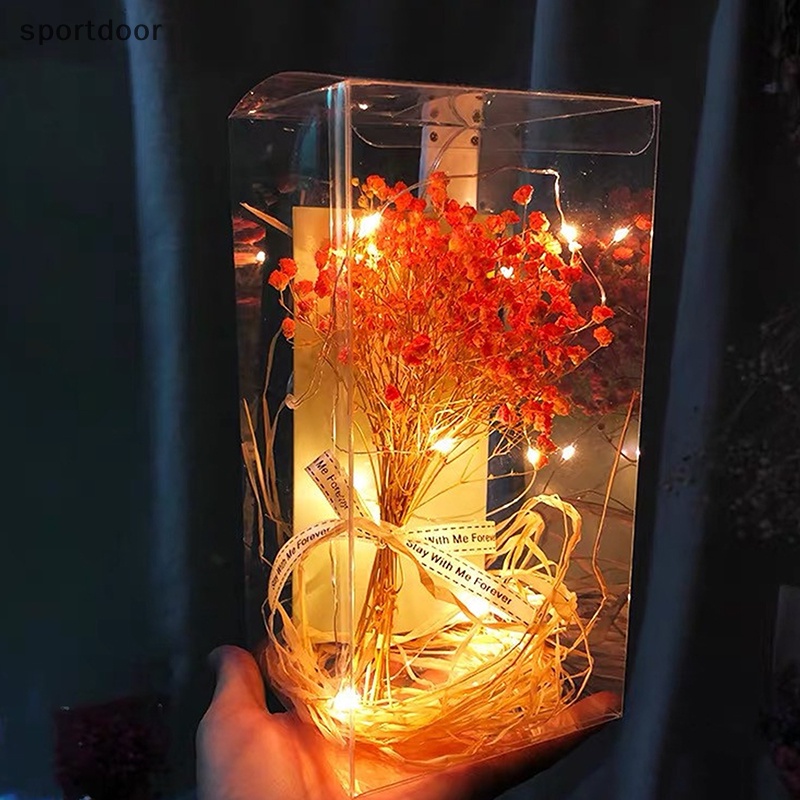 Dây Đèn led 1m 10 Bóng Chống Thấm Nước Trang Trí Đa Năng