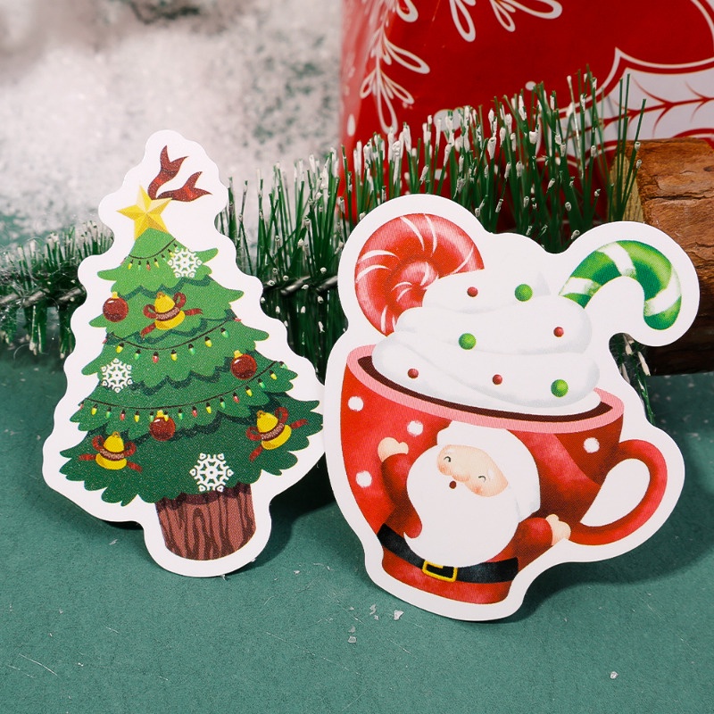 Dễ Thương sticker Dán Trang Trí laptop / Mũ Bảo Hiểm / Ván Trượt / guitar diy Họa Tiết Hoạt Hình Phong Cách Giáng Sinh