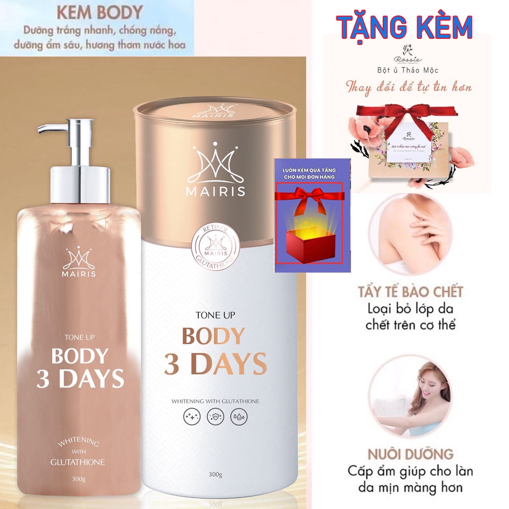 Body 3 Days Mairis Phương Mai Cream Spf 40+ Hàng Chính Hãng - SanDoTrend