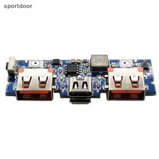Bảng mạch sạc usb kép 5v 2.4a micro / type-c usb 18650 có đèn led