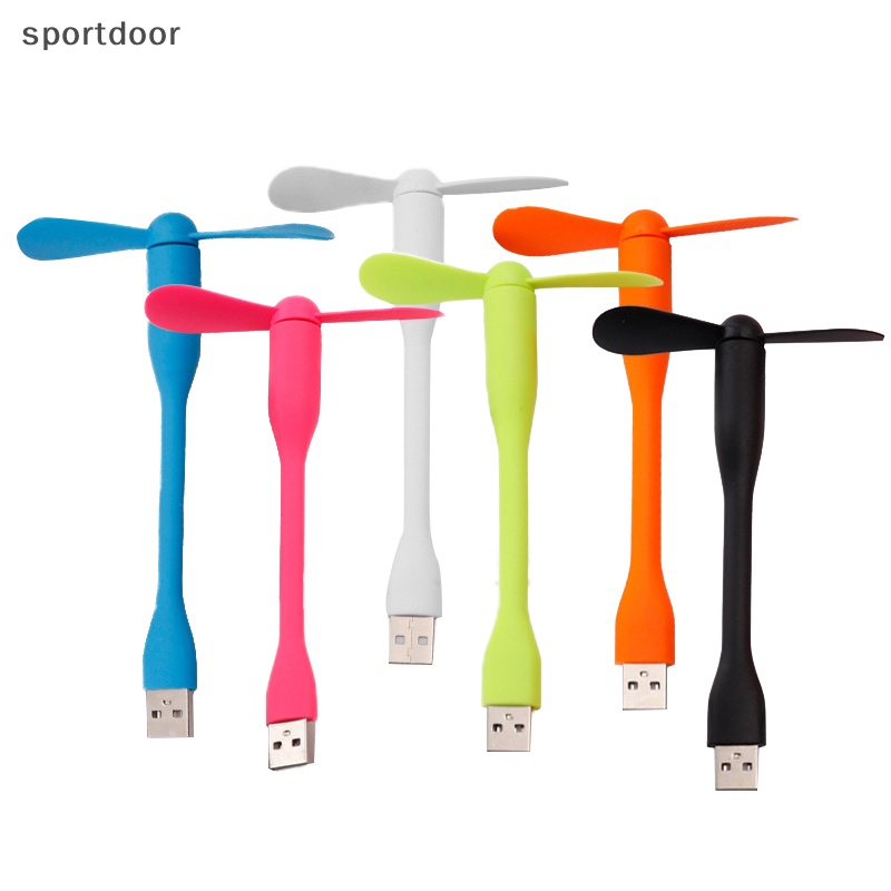 1 Quạt Làm Mát usb mini Linh Hoạt Có Đèn led Cho laptop / Điện Thoại Thông Minh