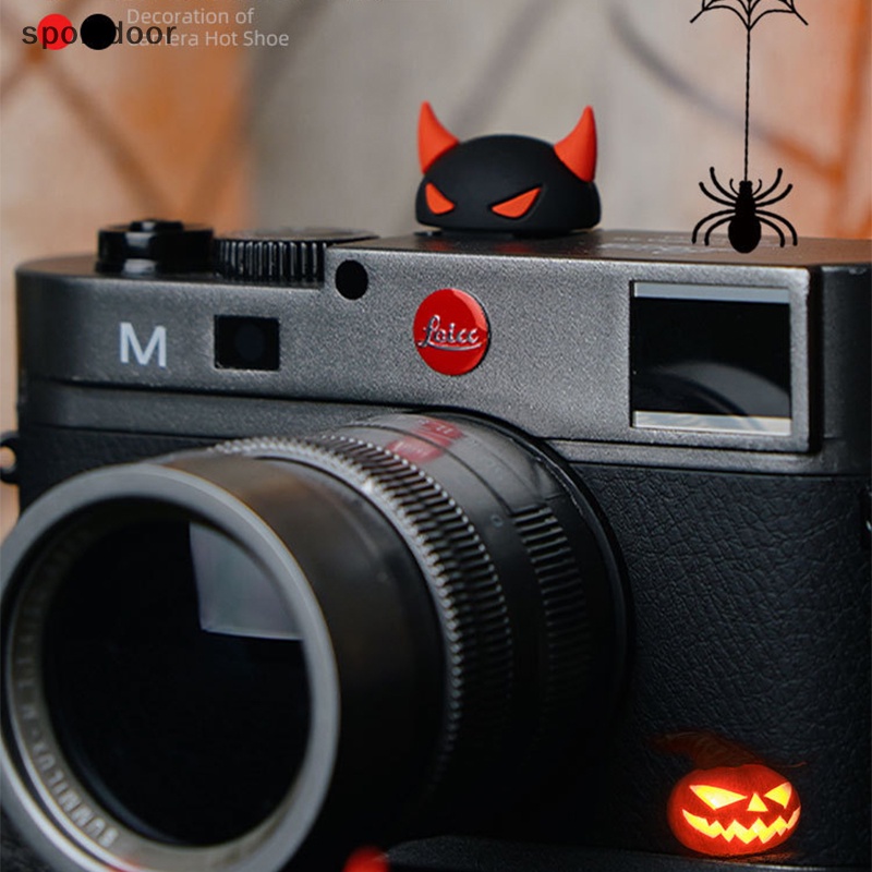 Bọc Bảo Vệ Chống Bụi Hình Quỷ Hoạt Hình Dễ Thương Cho Máy Ảnh Dslr