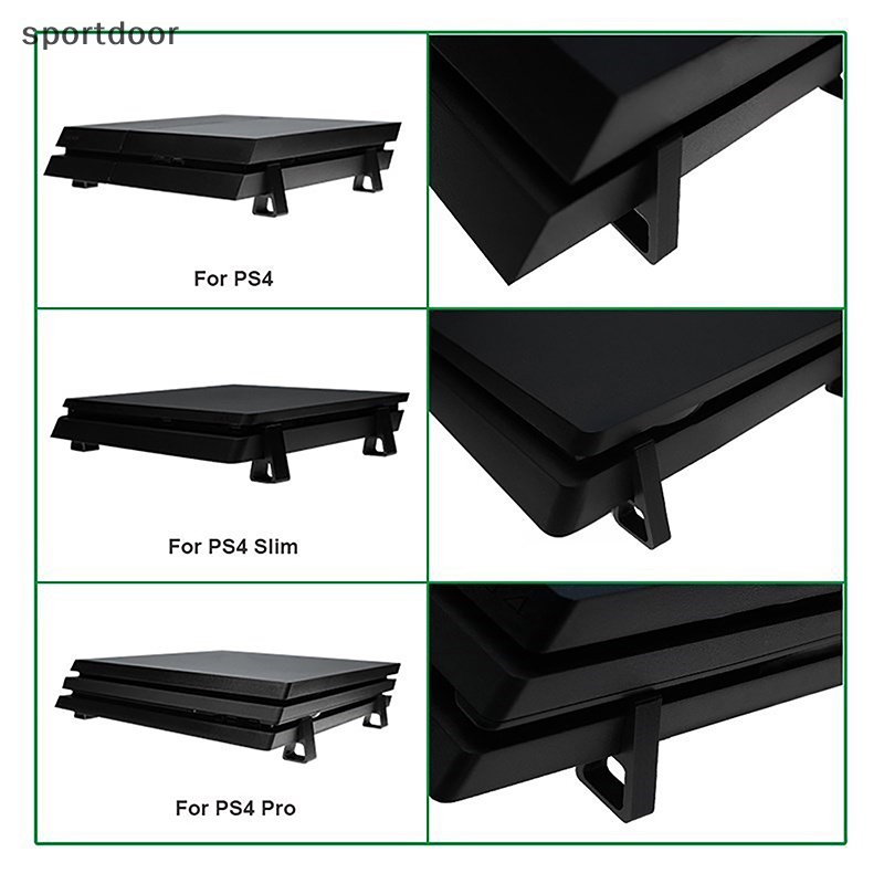 Bộ 4 Chân Đế Làm Mát In Họa Tiết 3d Nhiều Màu Cho ps4 ps4 slim ps4 pro