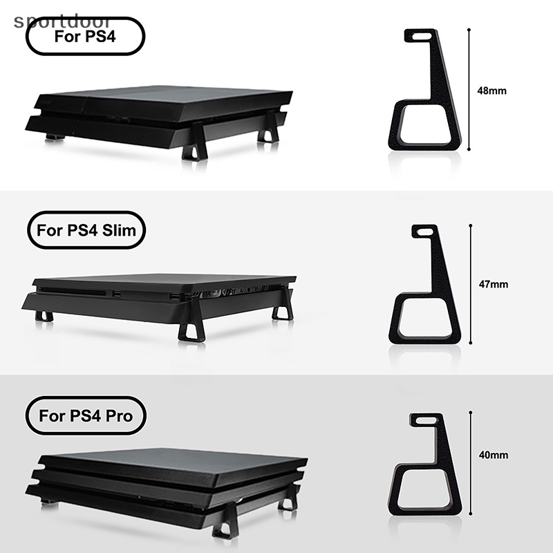 Bộ 4 Chân Đế Làm Mát In Họa Tiết 3d Nhiều Màu Cho ps4 ps4 slim ps4 pro