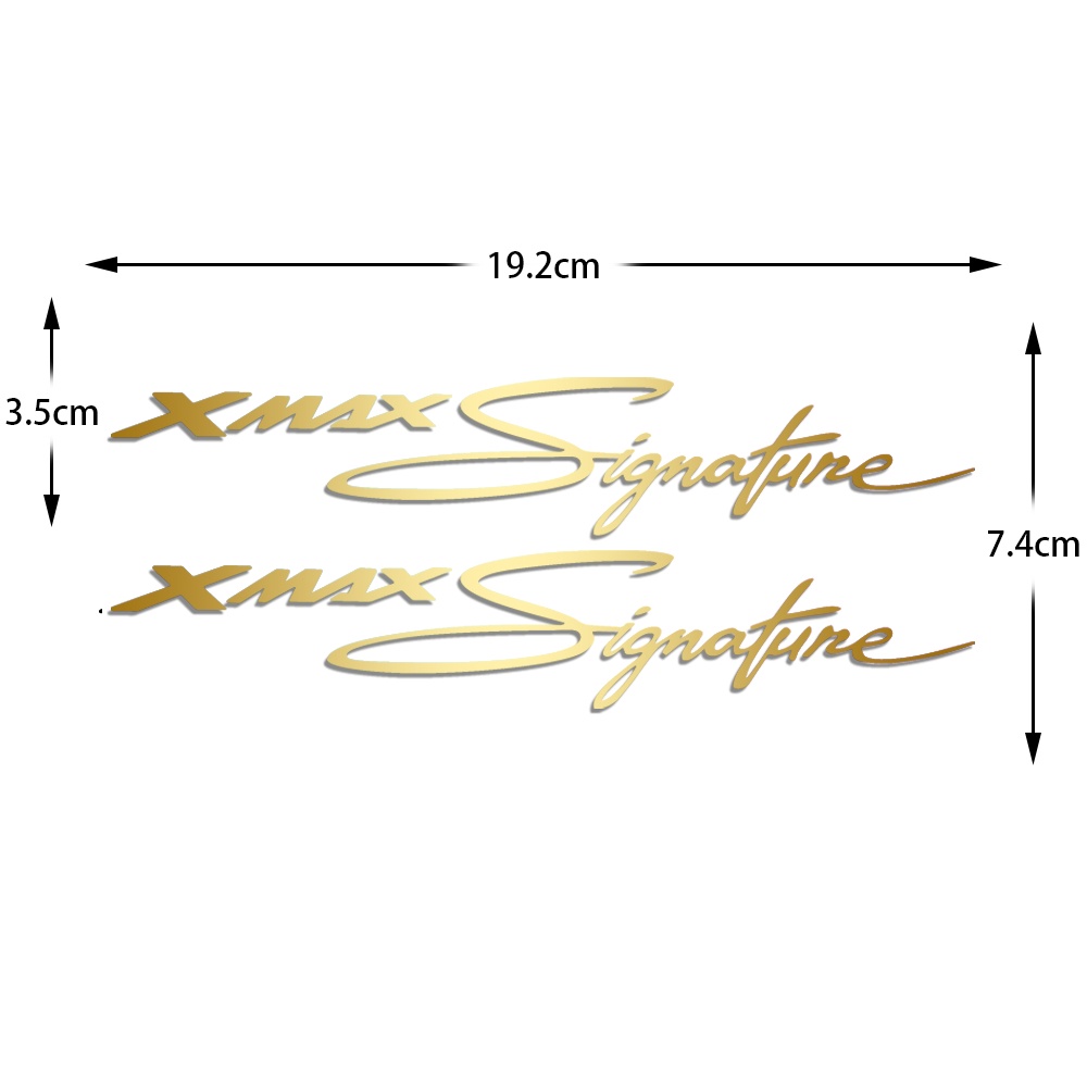 Miếng Dán Phản Quang Trang Trí Thân Xe Mô Tô yamaha xmax 300