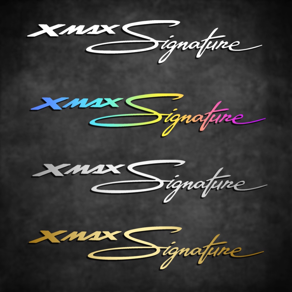 Miếng Dán Phản Quang Trang Trí Thân Xe Mô Tô yamaha xmax 300