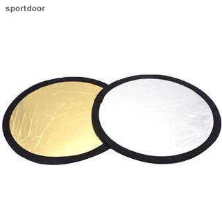 [sportoutdoor] Đèn Chụp Ảnh Cầm Tay 2 Trong 1 30cm Màu Vàng / Bạc / Trắng Có Thể Gập Lại Kèm Túi Đựng [out]