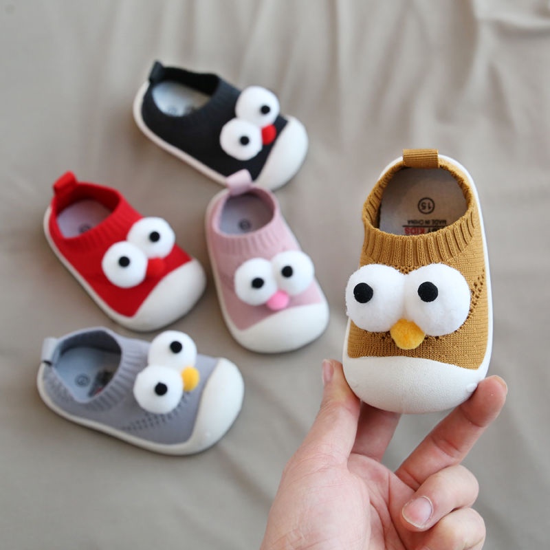 Giày Đế Mềm Chống Trượt Chống Đá Dành Cho Bé Sơ Sinh 1 Tuổi