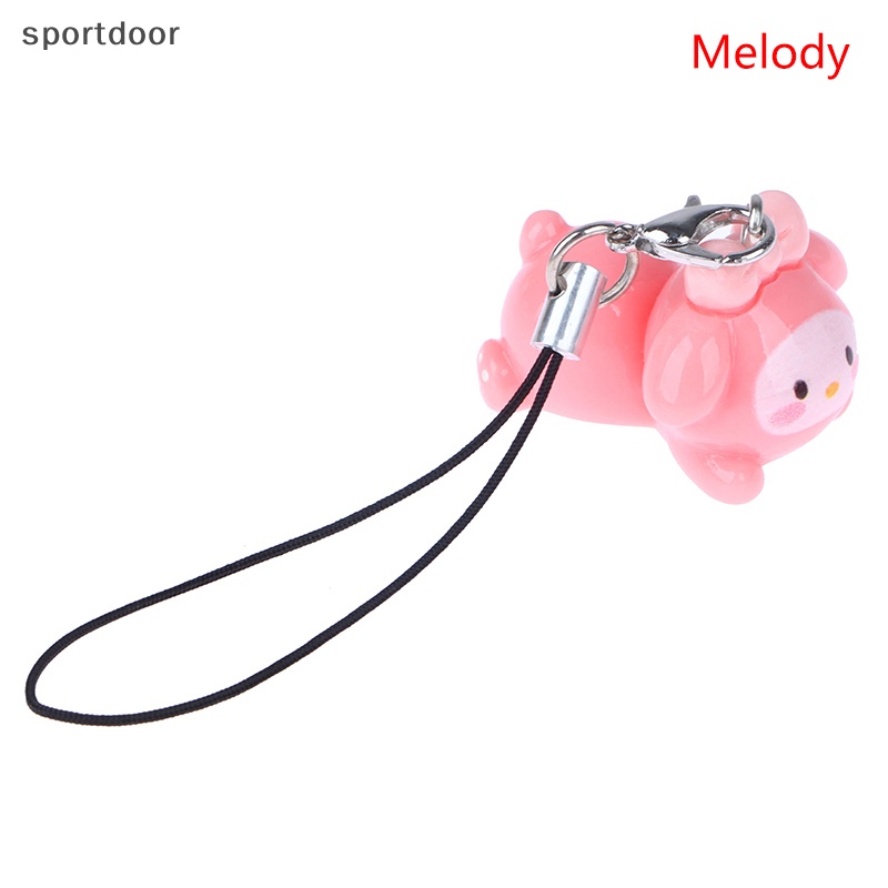 Dây Treo Điện Thoại sanrio melody cinnamoroll Túi Xách Hình hello kitty Quyến Rũ