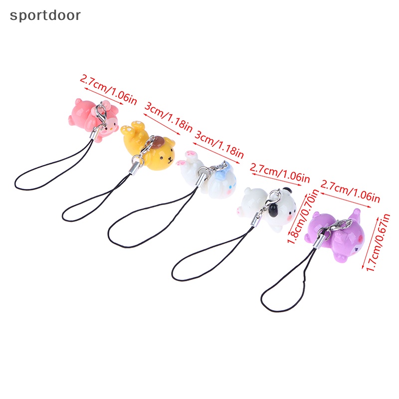 Dây Treo Điện Thoại sanrio melody cinnamoroll Túi Xách Hình hello kitty Quyến Rũ