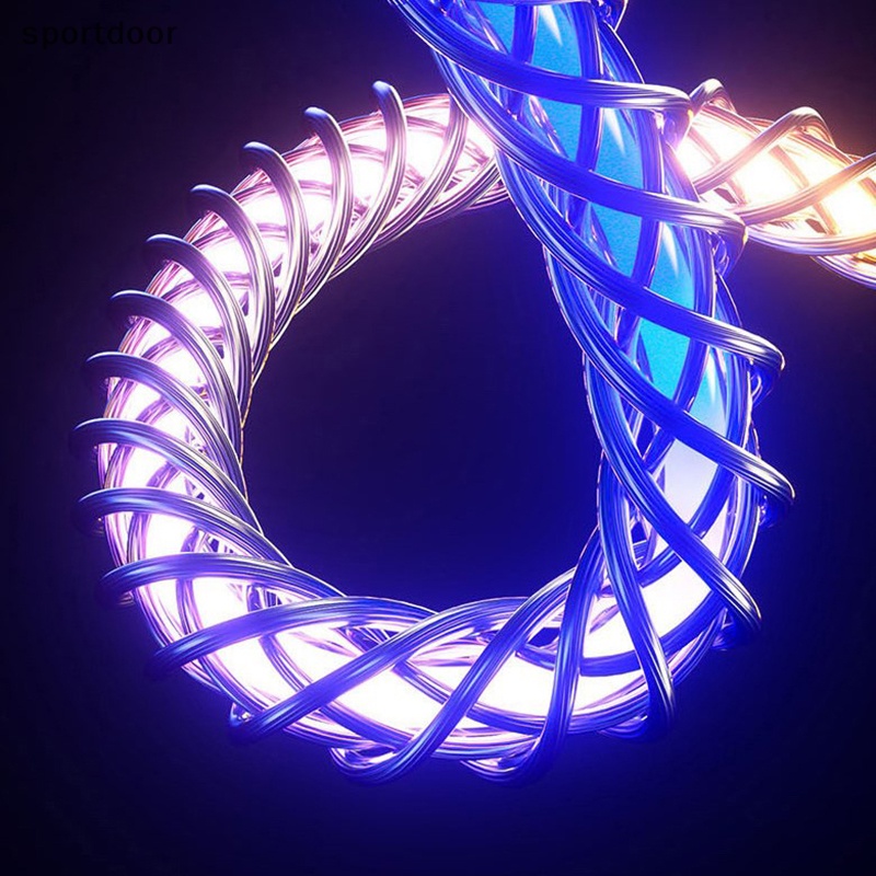 Cáp Sạc Nhanh type c micro usb Có Đèn led Phát Sáng 3 Trong 1 Cho iphone samsung xiaomi huawei