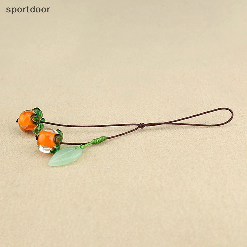 Móc Chìa Khóa Hạt Đá Thạch Anh Tím Đơn Giản vintage Thủ Công Dành Cho Nam Và Nữ