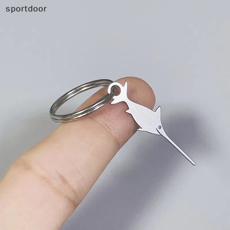 Khay Tháo Thẻ sim Điện Thoại Thông Minh Bằng Thép Không Gỉ Hình Cá Thông Dụng