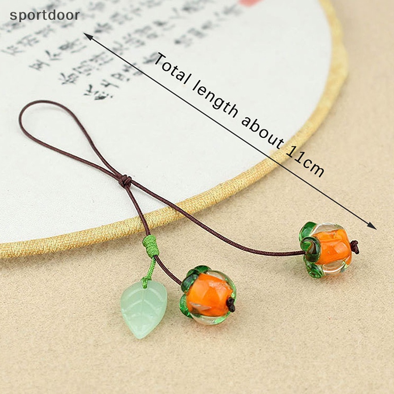 Móc Chìa Khóa Hạt Đá Thạch Anh Tím Đơn Giản vintage Thủ Công Dành Cho Nam Và Nữ