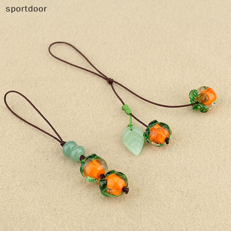 Móc Chìa Khóa Hạt Đá Thạch Anh Tím Đơn Giản vintage Thủ Công Dành Cho Nam Và Nữ