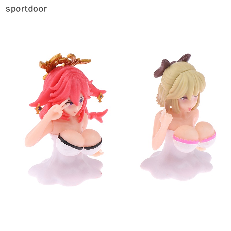 Đồ Trang Trí Nội Thất Xe Hơi / Xe Máy Hình Búp Bê Lắc Ngực Gợi Cảm Dễ Thương