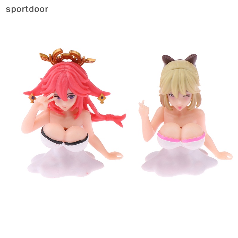 Đồ Trang Trí Nội Thất Xe Hơi / Xe Máy Hình Búp Bê Lắc Ngực Gợi Cảm Dễ Thương