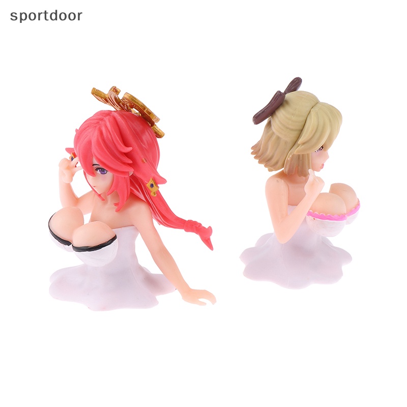 Đồ Trang Trí Nội Thất Xe Hơi / Xe Máy Hình Búp Bê Lắc Ngực Gợi Cảm Dễ Thương