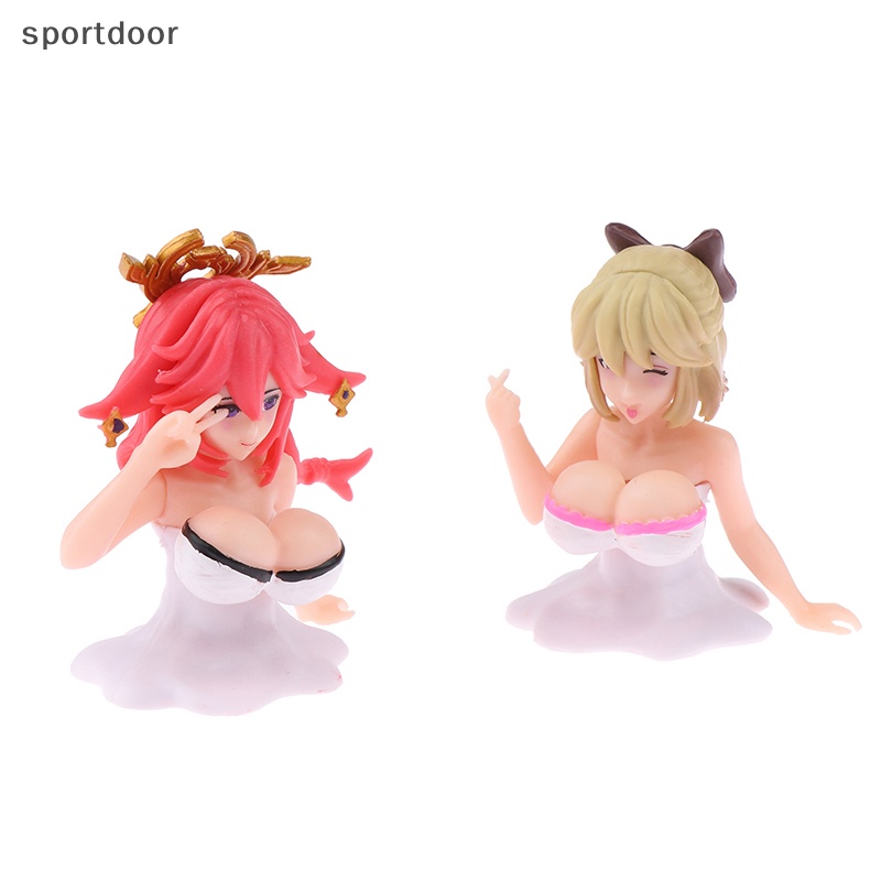 Đồ Trang Trí Nội Thất Xe Hơi / Xe Máy Hình Búp Bê Lắc Ngực Gợi Cảm Dễ Thương