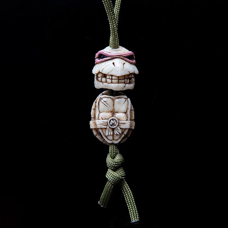Móc Chìa Khóa Xe Hơi / Ba Lô / Túi Xách Hạt Đầu Lâu Rùa / Đầu Lâu paracord buddy