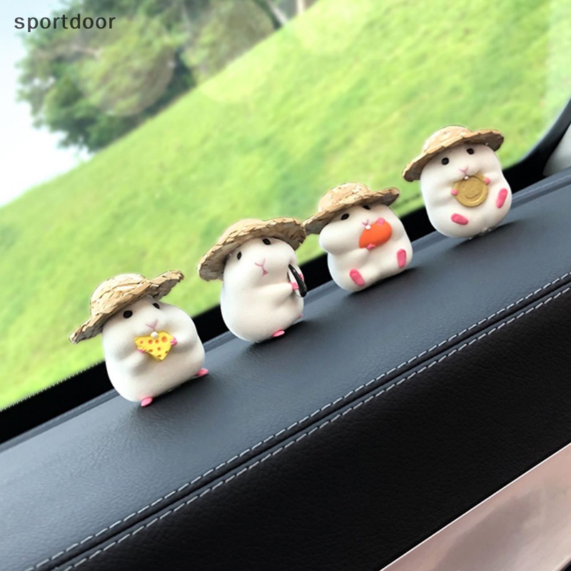 Đồ Trang Trí Nội Thất Xe Hơi Hình Chuột hamster Doodle