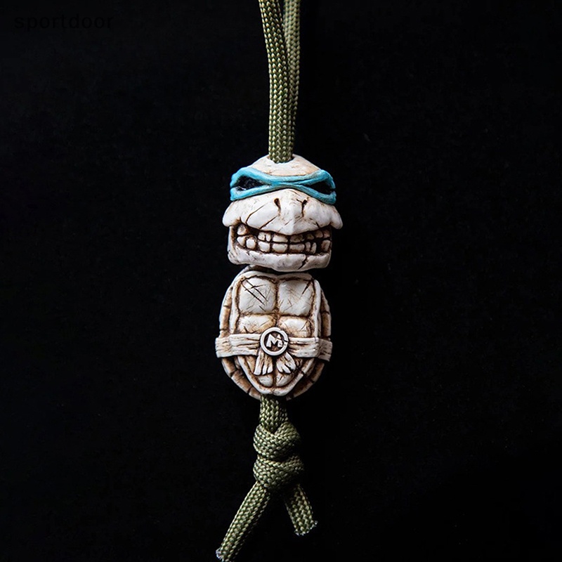 Móc Chìa Khóa Xe Hơi / Ba Lô / Túi Xách Hạt Đầu Lâu Rùa / Đầu Lâu paracord buddy
