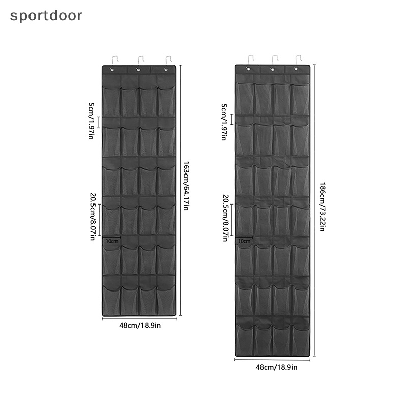 Túi Lưới Đựng Giày Treo Tường / Cửa Ra Vào 24 / 28 Ngăn